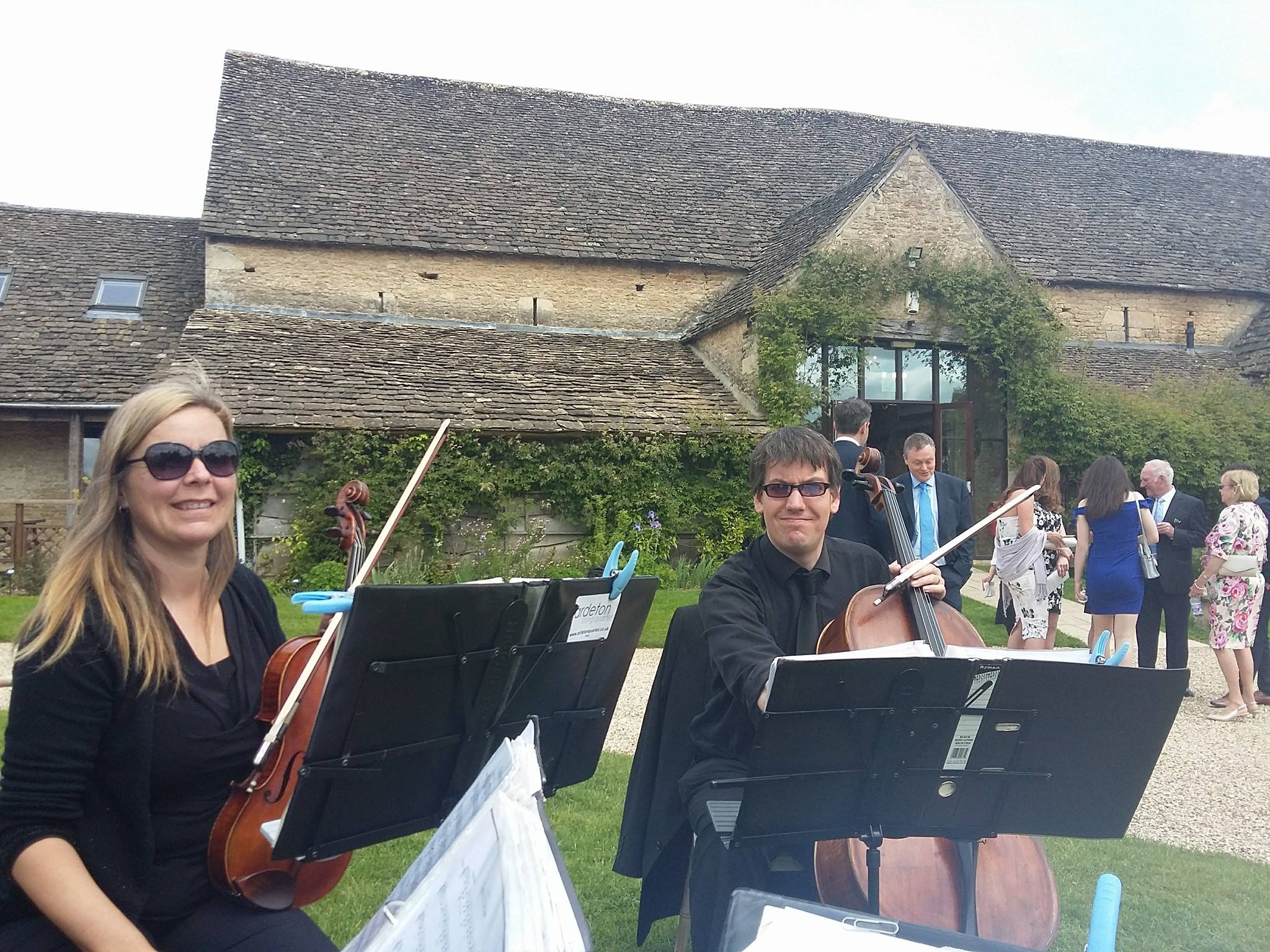 great tythe barn ardeton string quartet from Bristol